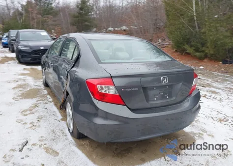 2012 Honda Civic Lx from USA, damaged, VIN 2HGFB2F58CH308165